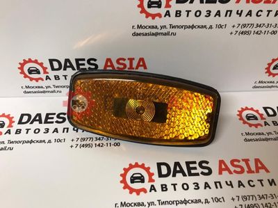 Фонарь боковой габаритный 743731 контурный оранжевый 12/24v
