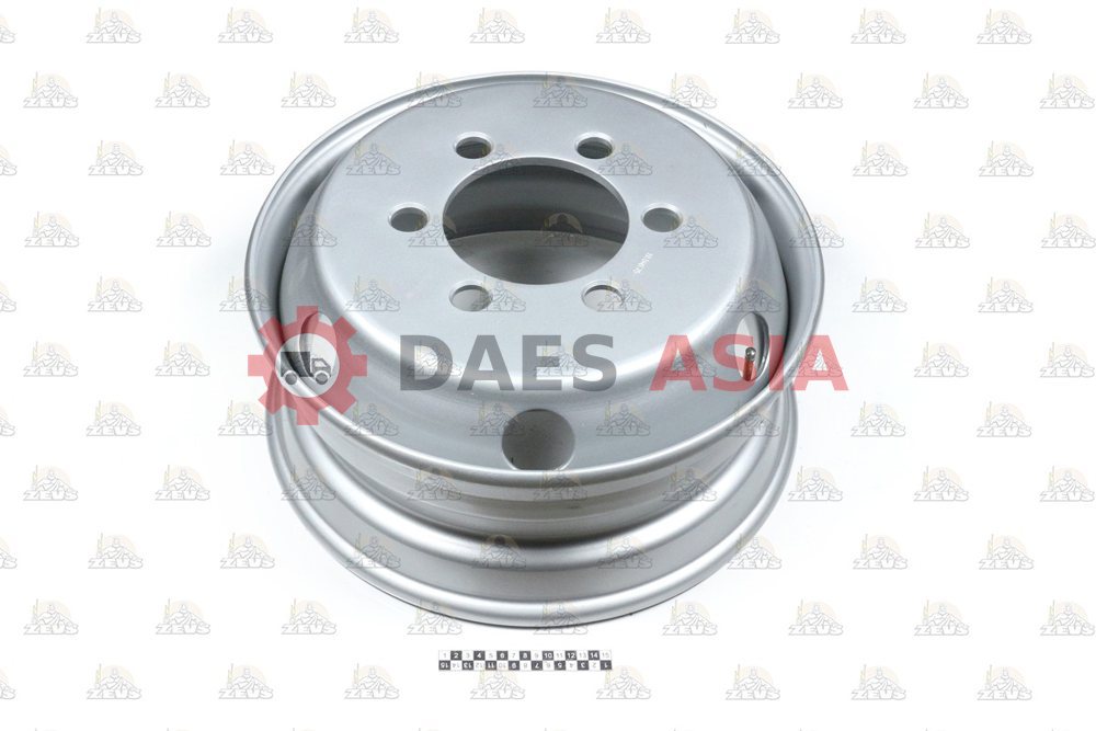 Диск колесный 19,5X6,75; (6 отв.) бескамерка усиленный 12 mm