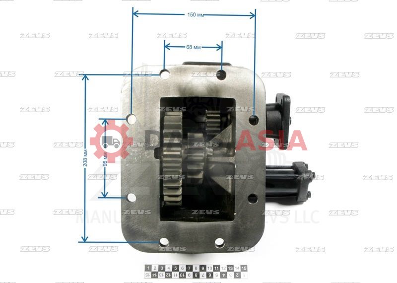 Коробка отбора мощности ISUZU EXZ / HINO FM3MF