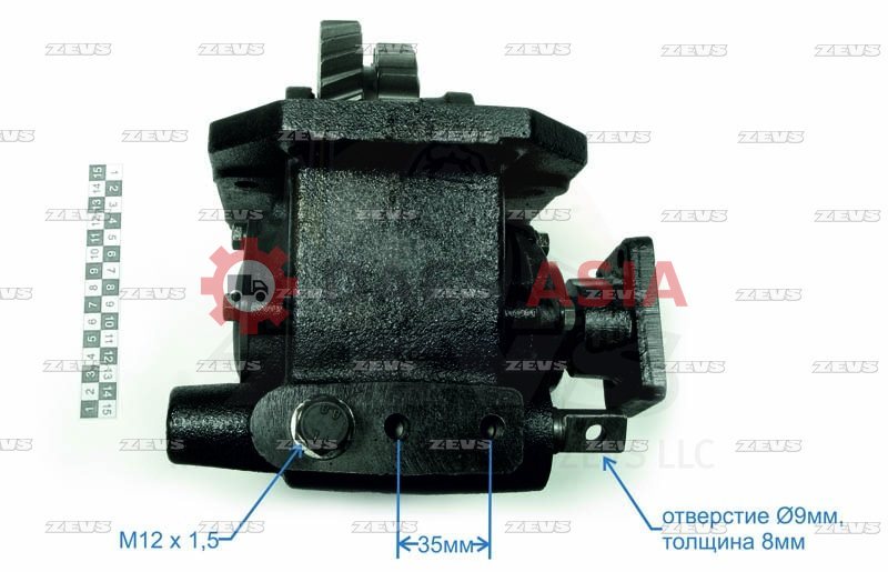 Коробка отбора мощности ISUZU 27 зубьев; наклонные
