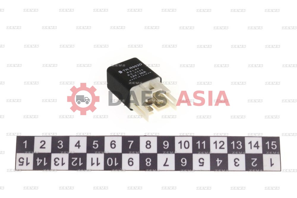 Реле 12V 4P 30A