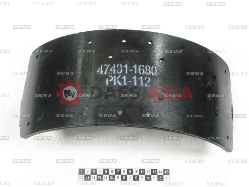 Тормозная колодка без накладки HINO SH1# 1993 2005 / HINO SF1# 1993 2005