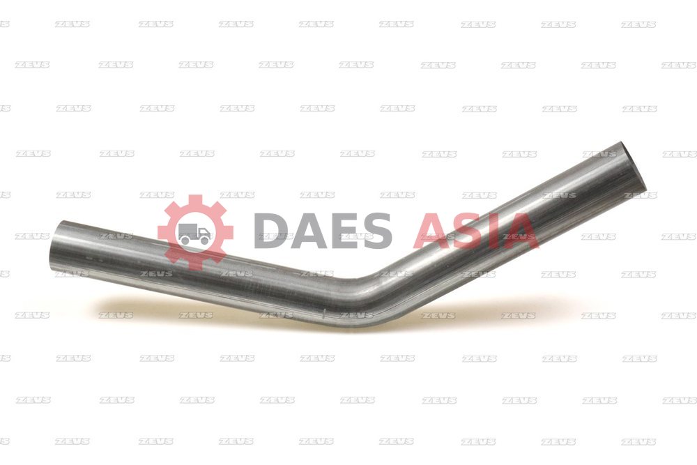 Труба глушителя d64 оцинк. 450x450mm угол 45°