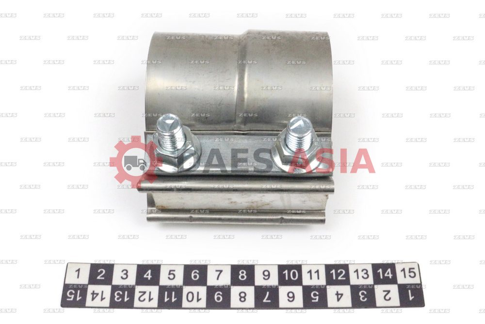 Хомут гофры глушителя широкий d57мм