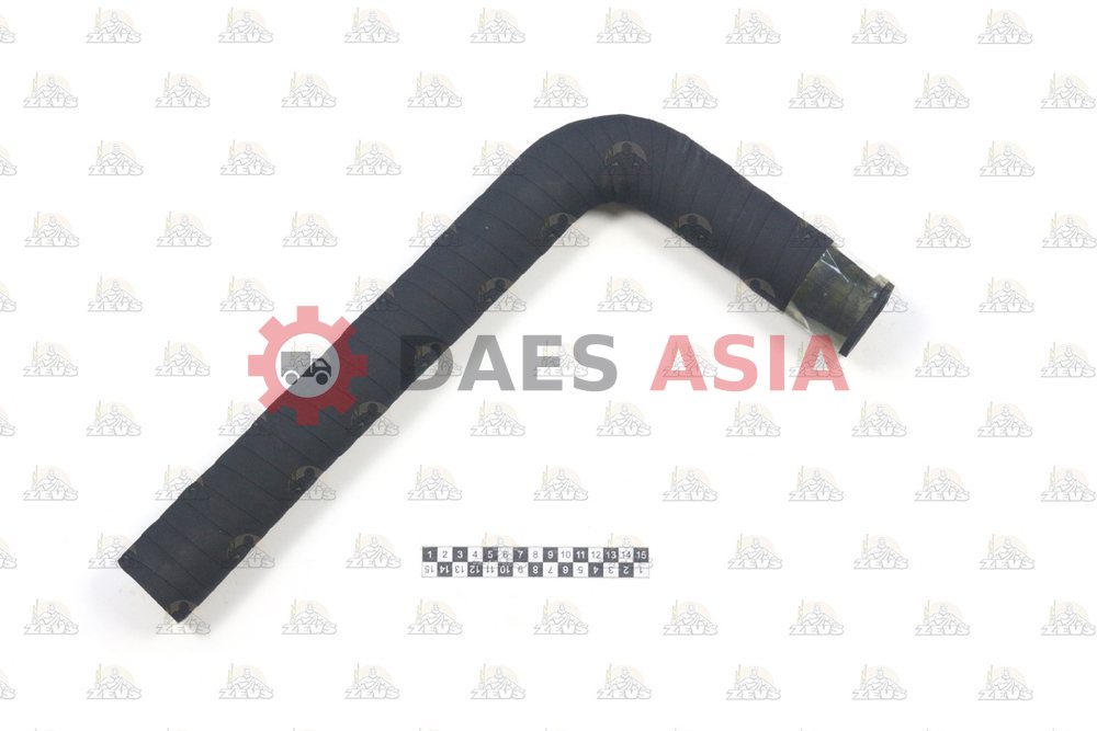 Патрубок тип "L"; длина 400/200 mm; внутр Ø=45mm