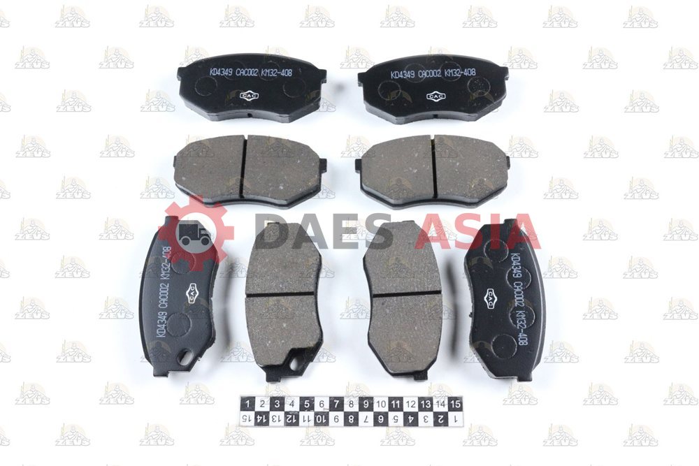 Тормозные дисковые колодки MMC