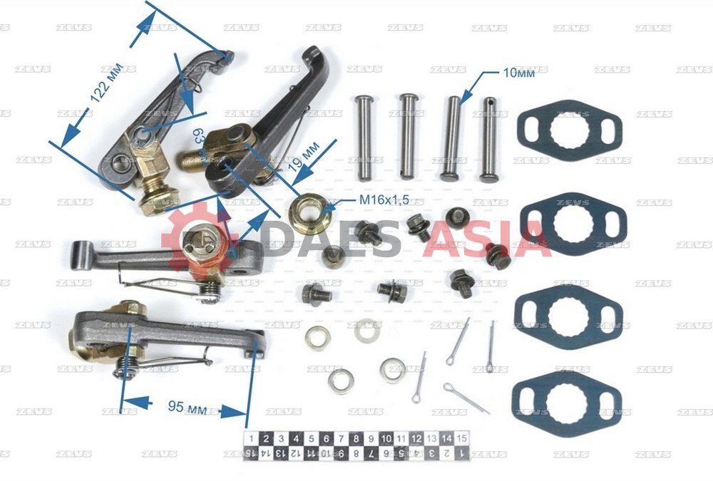 Ремкомплект корзины сцепления ISUZU / MMC