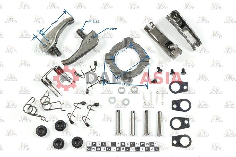 Ремкомплект корзины сцепления ISUZU / MMC