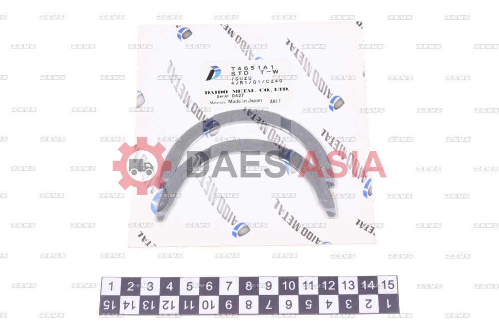 Вкладыш упорный ISUZU 4JJ1 / ISUZU 4JH1-T